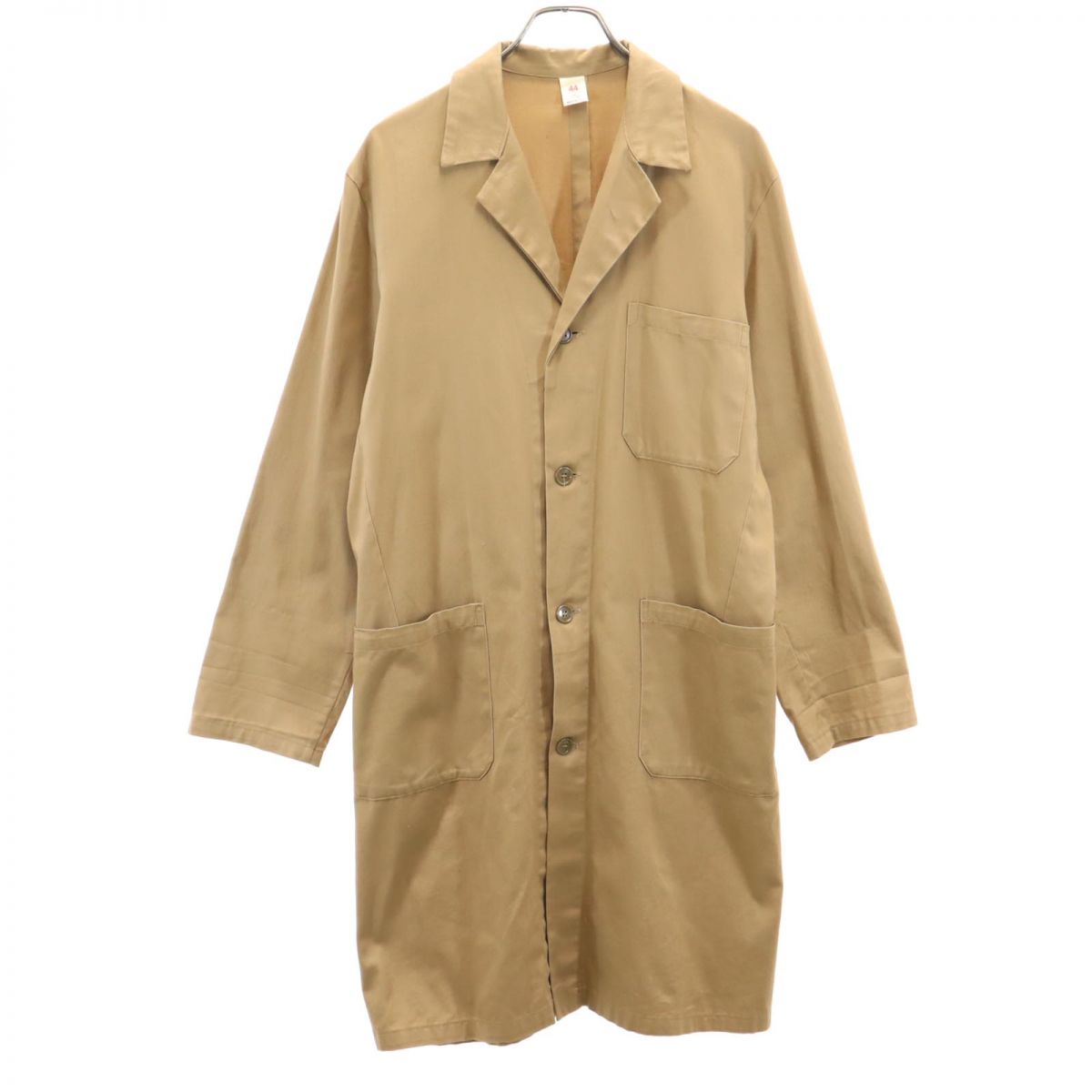 EURO WORK ユーロワーク イタリア製 ワーク チェスターコート 44 キャメル系 メンズ