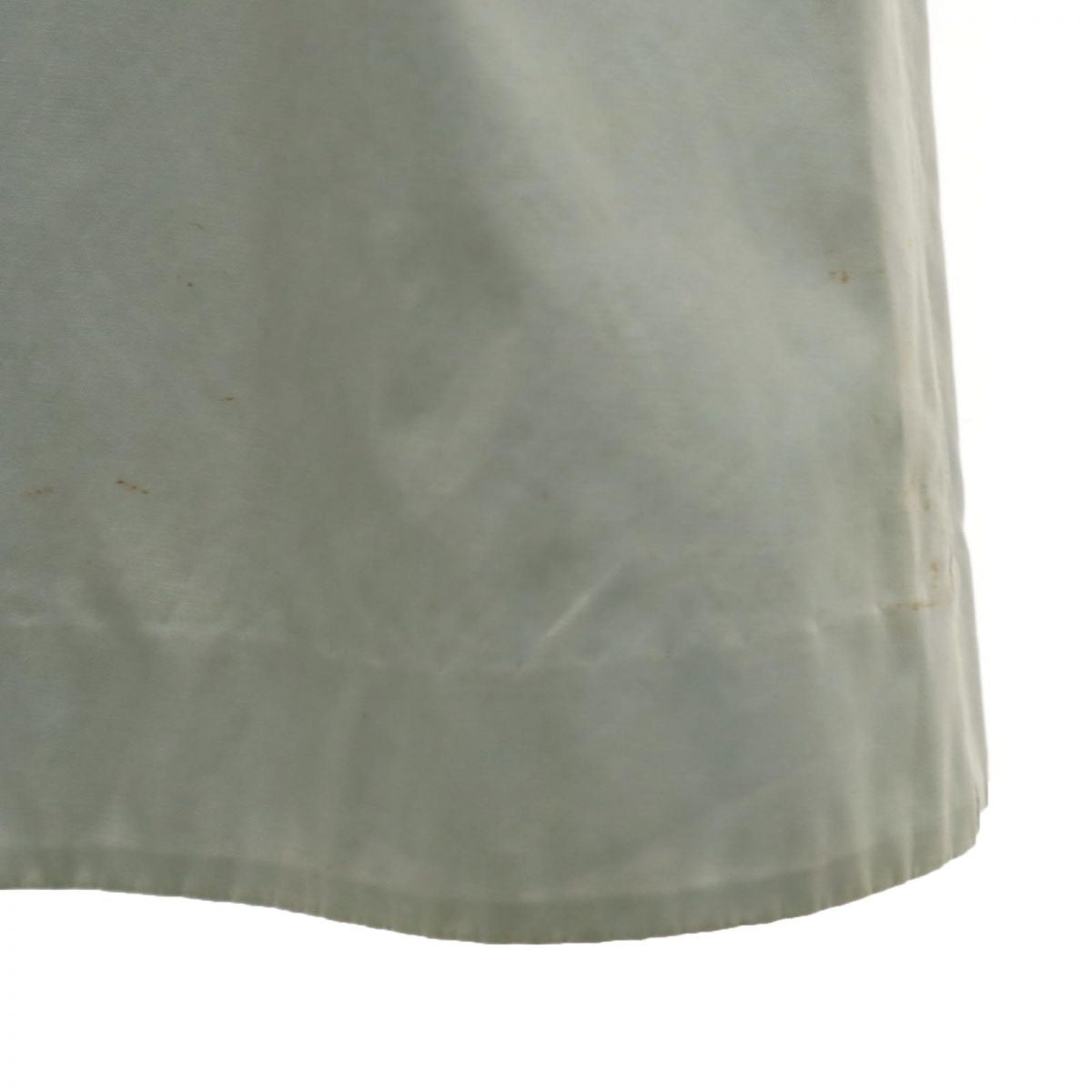 YVES SAINT LAURENT イヴサンローラン 90s オールド コート T9-110 ブルー×アイボリー レディース