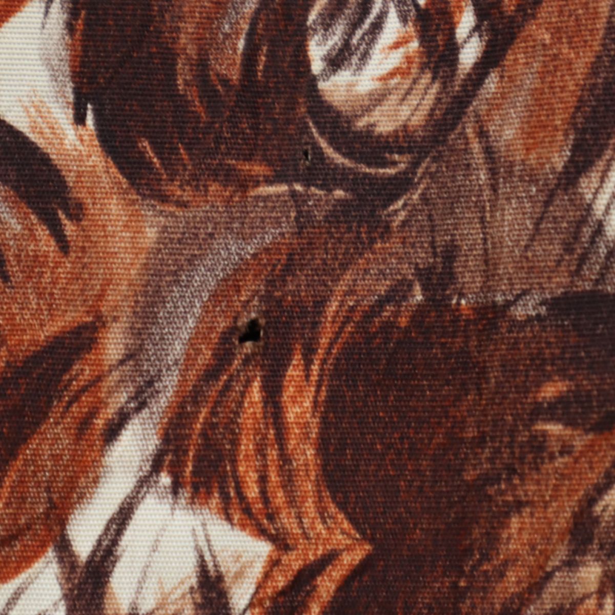 リバーシブル ステンカラーコート ブラック×ブラウン系 総柄 レディース