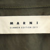 マルニ 半袖 ミニワンピース 42 グリーン MARNI レディース