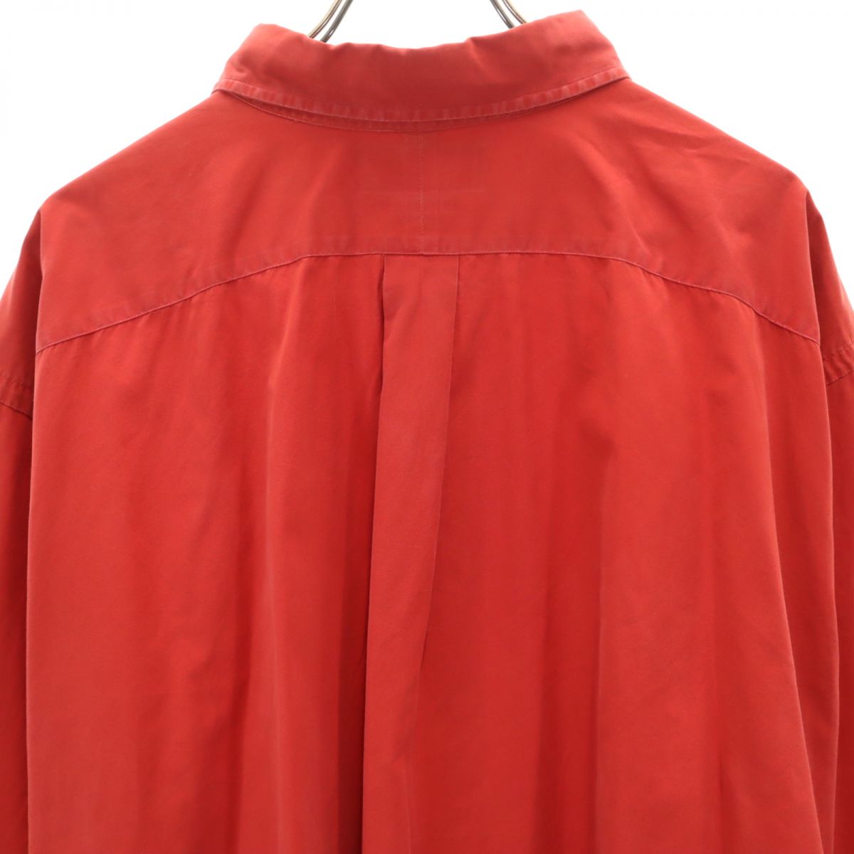 RALPH LAUREN ラルフローレン オールド 長袖 ボタンダウンシャツ 赤 メンズ