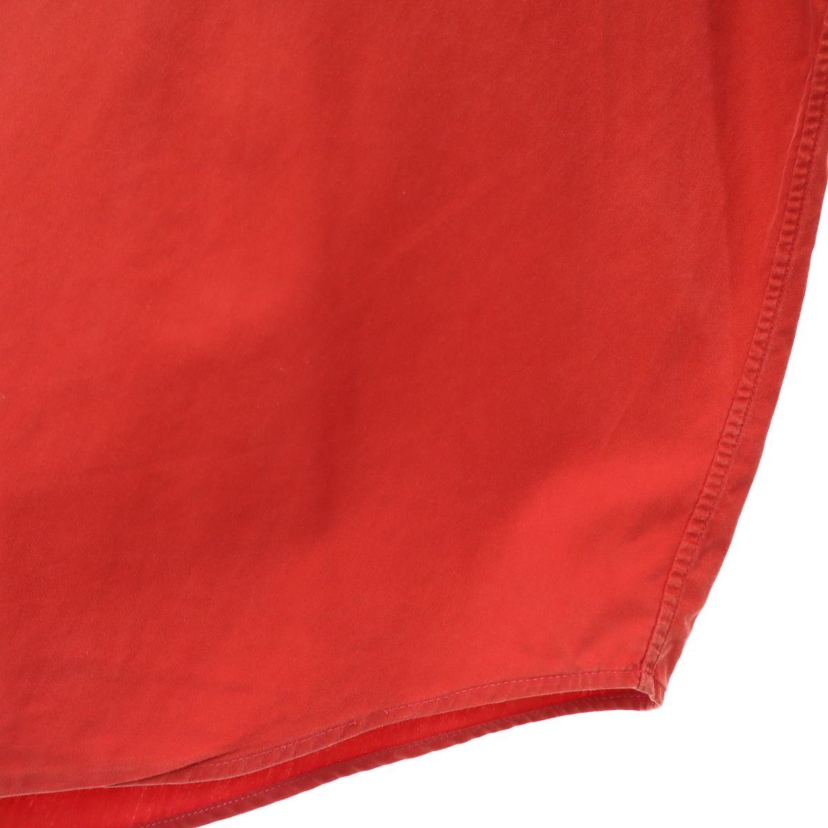 RALPH LAUREN ラルフローレン オールド 長袖 ボタンダウンシャツ 赤 メンズ