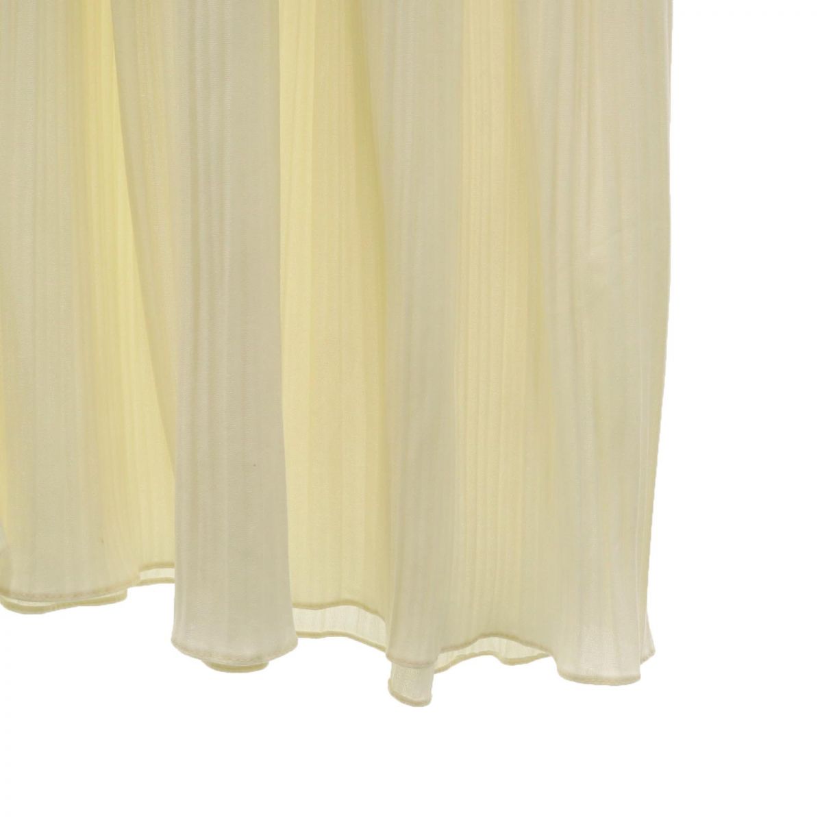 Sears シアーズ 70s ヴィンテージ 長袖 プリーツ 膝丈ワンピース 14 アイボリー系 レディース