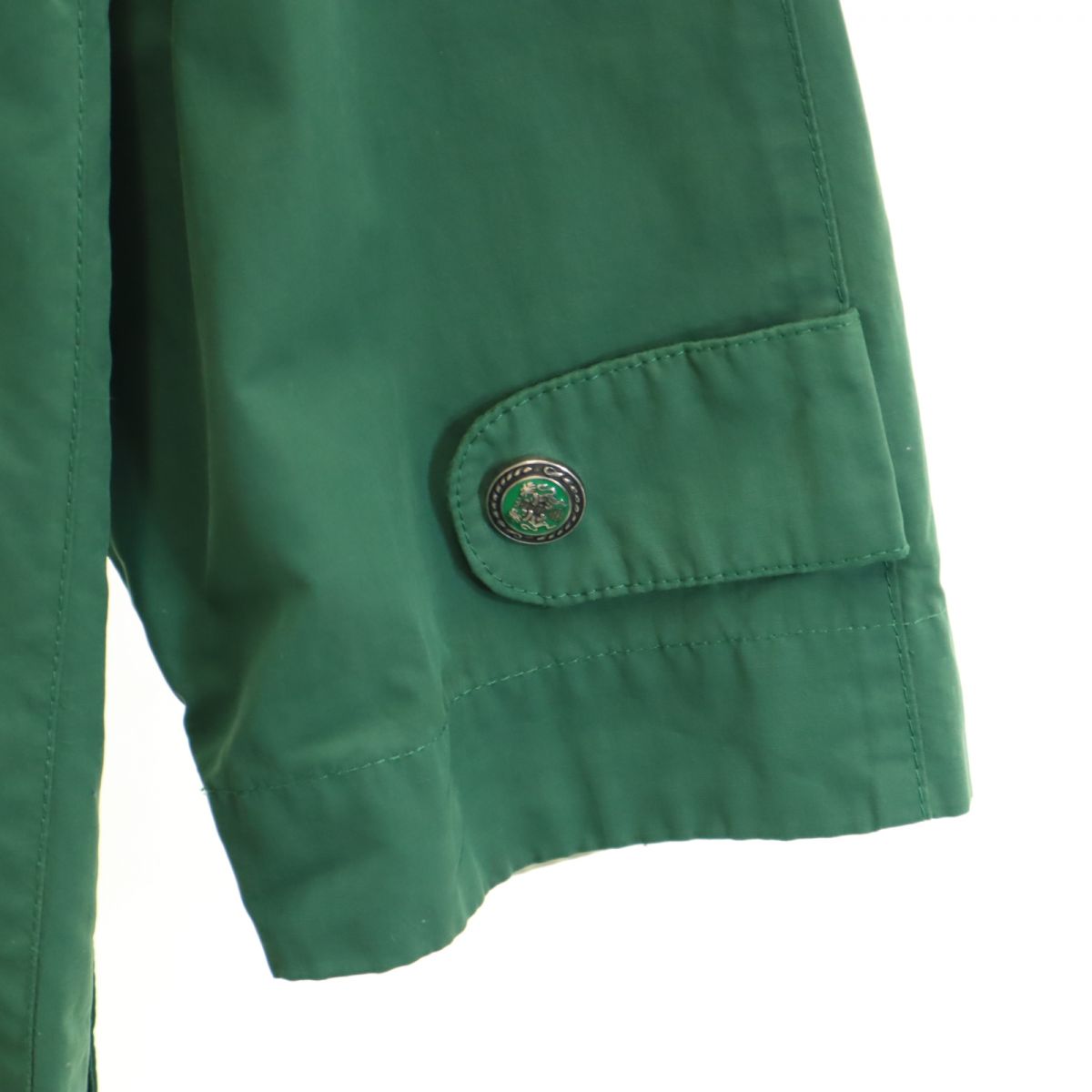 Burberrys バーバリーズ 80s 90s イタリア製 オールド ステンカラーコート グリーン系 レディース