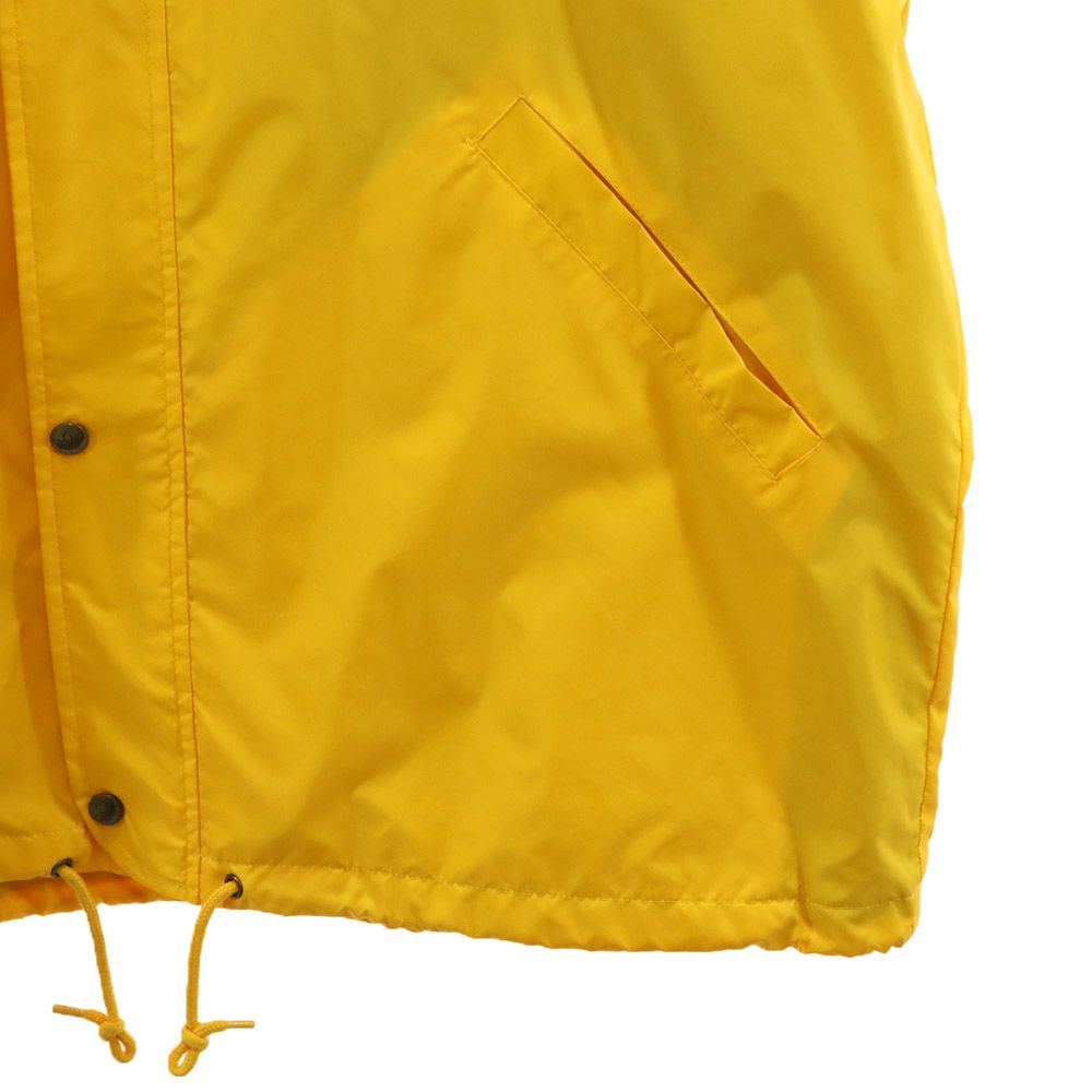 adidas アディダス 90s オールド トレフォイルロゴ 長袖 ナイロンジャケット L イエロー系 コート メンズ