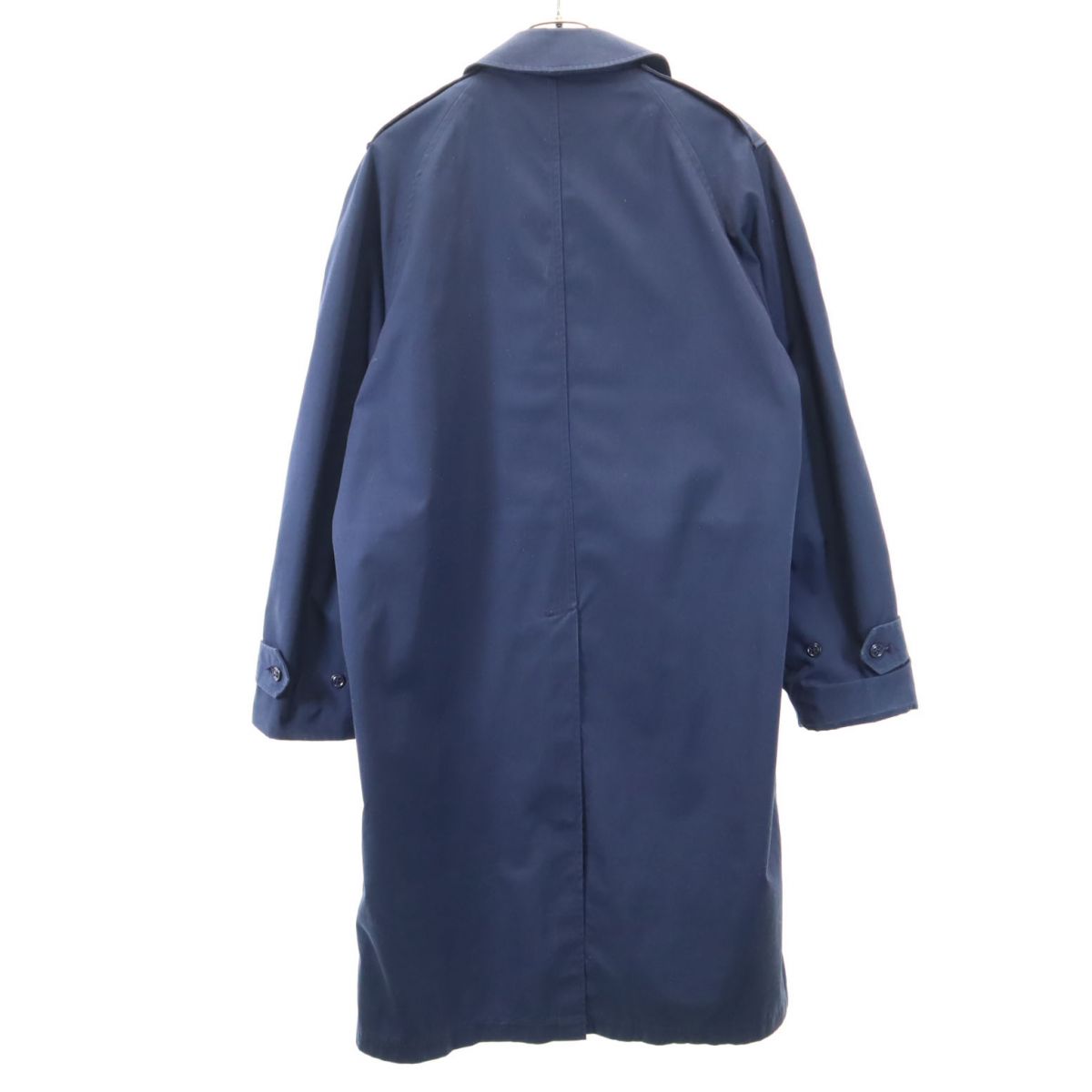 US ARMY アメリカ軍 70s DLA ヴィンテージ オールウェザーコート ステンカラーコート 36R ネイビー メンズ