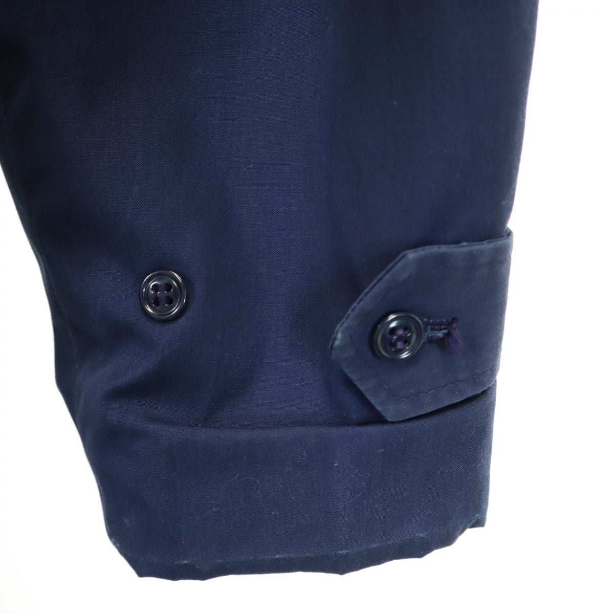 US ARMY アメリカ軍 70s DLA ヴィンテージ オールウェザーコート ステンカラーコート 36R ネイビー メンズ