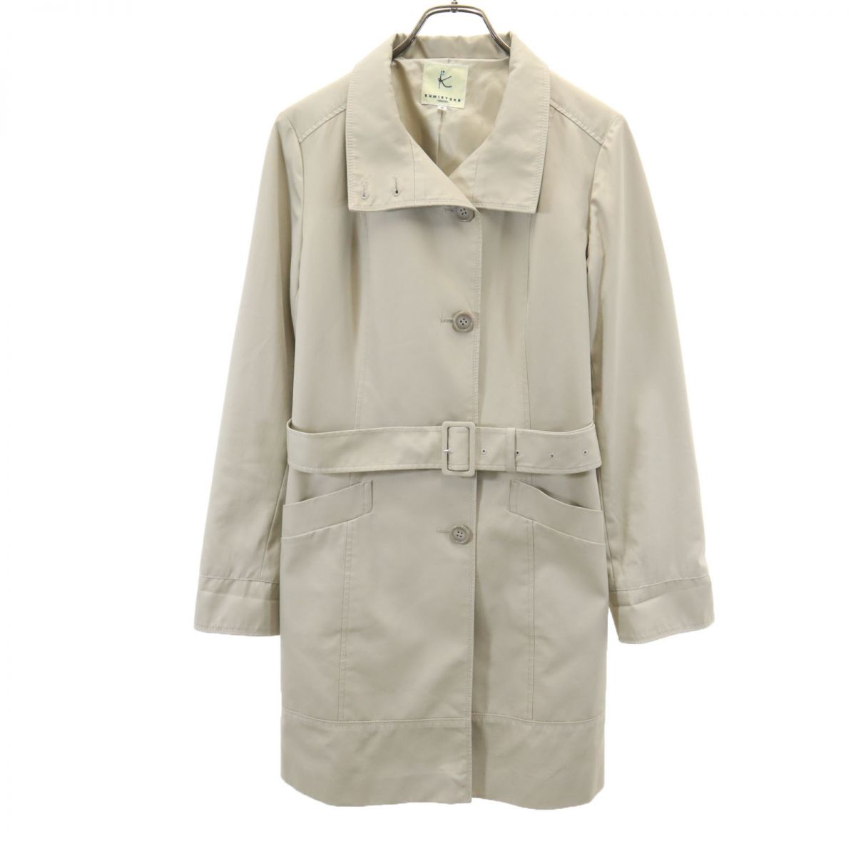 KUMIKYOKU 組曲 ロングコート 5 ベージュ系 レディース