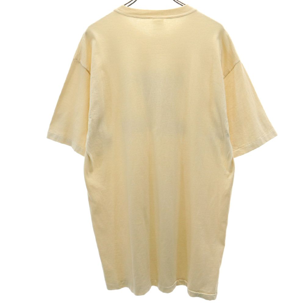 BELTON ベルトン 90s USA製 オールド 半袖 Tシャツ XL ベージュ レディース