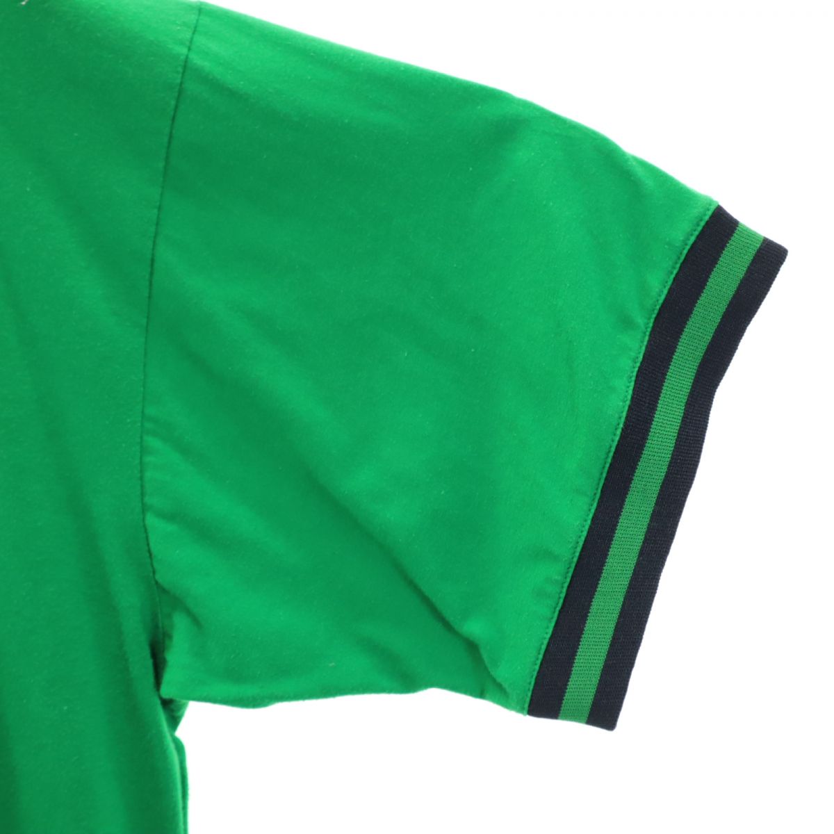 adidas アディダス 70s 80s スペイン製 ヴィンテージ トレフォイルロゴ バックプリント 半袖 Tシャツ グリーン ビックサイズ メンズ