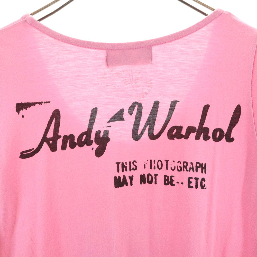 HYSTERIC ヒステリック 日本製 両面プリント 半袖 ワンピース F ピンク レディース