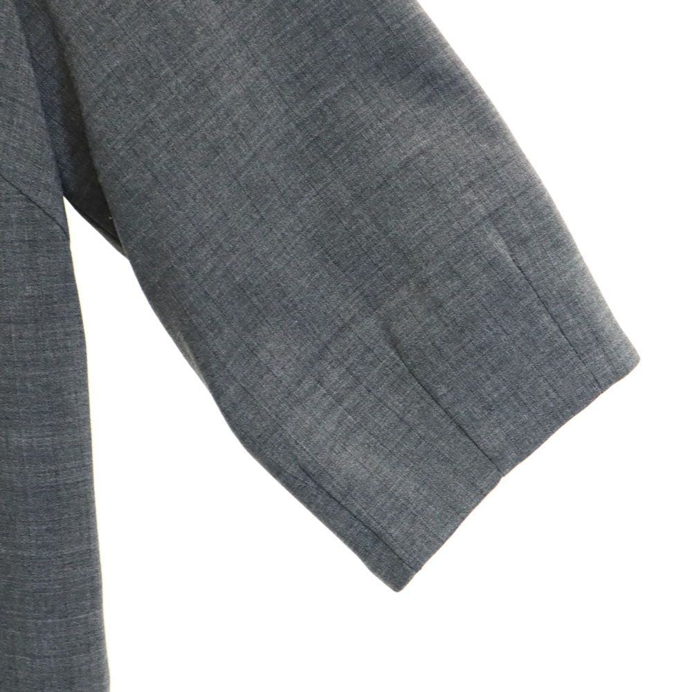 GIORGIO ARMANI ジョルジオアルマーニ イタリア製 5分袖 膝丈ワンピース グレー レディース