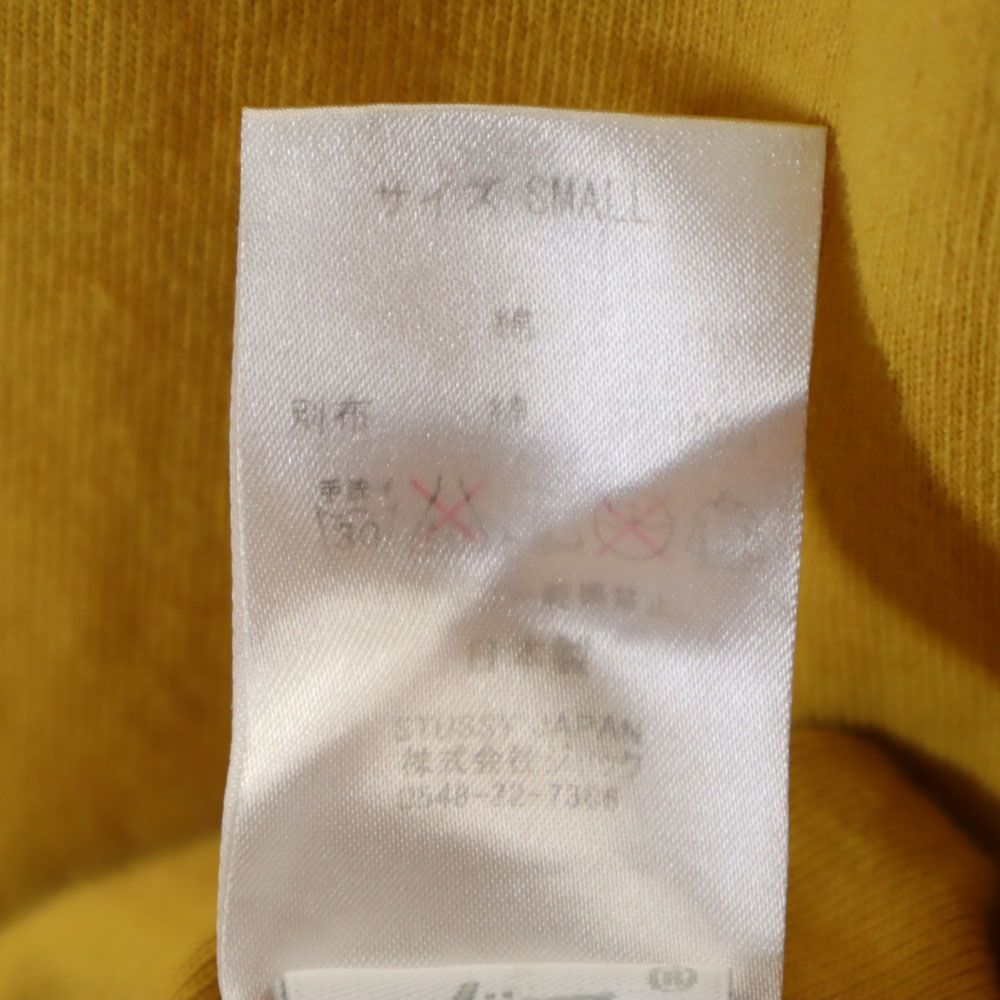 STUSSY ステューシー 日本製 プリント 長袖 ワンピース S ベージュ系 レディース