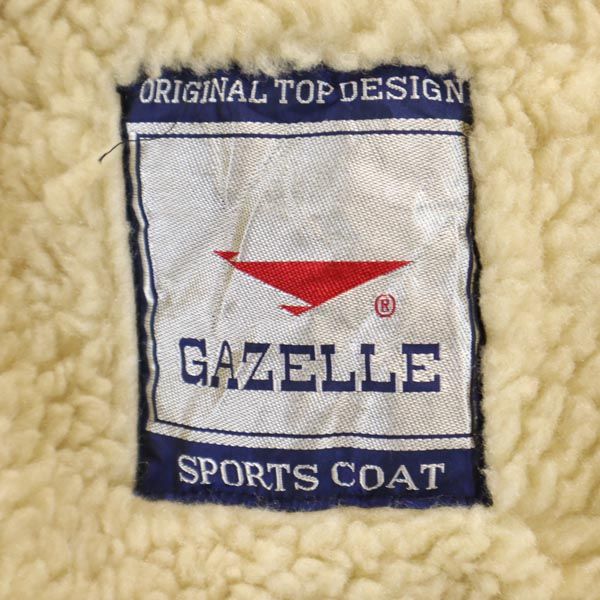 GAZELLE コート L ブラック 裏ファー メンズ