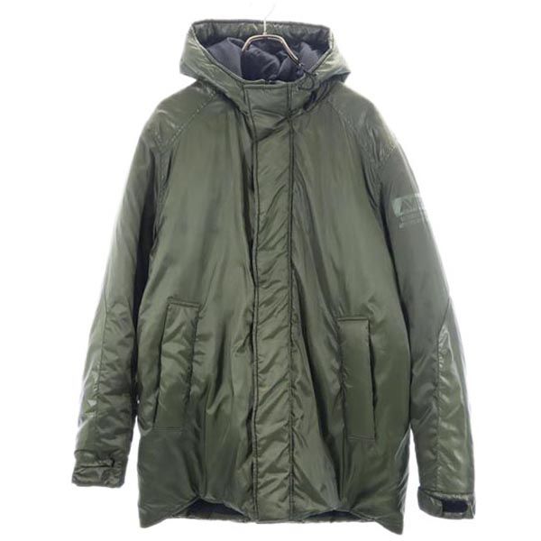 AVIREX アヴィレックス 中綿ジャケット L カーキ フード メンズ