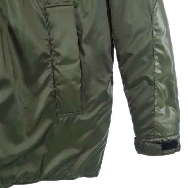 AVIREX アヴィレックス 中綿ジャケット L カーキ フード メンズ