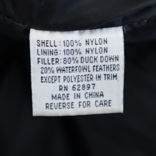 FIRSTDOWN ファーストダウン ロング ダウンジャケット M 黒 メンズ