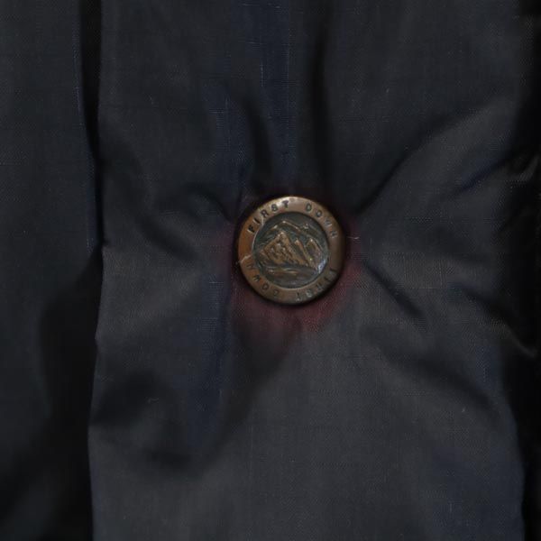 FIRSTDOWN ファーストダウン ロング ダウンジャケット M 黒 メンズ