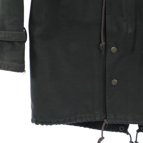 アヴィレックス リアルファー付き モッズコート M カーキ系 AVIREX メンズ