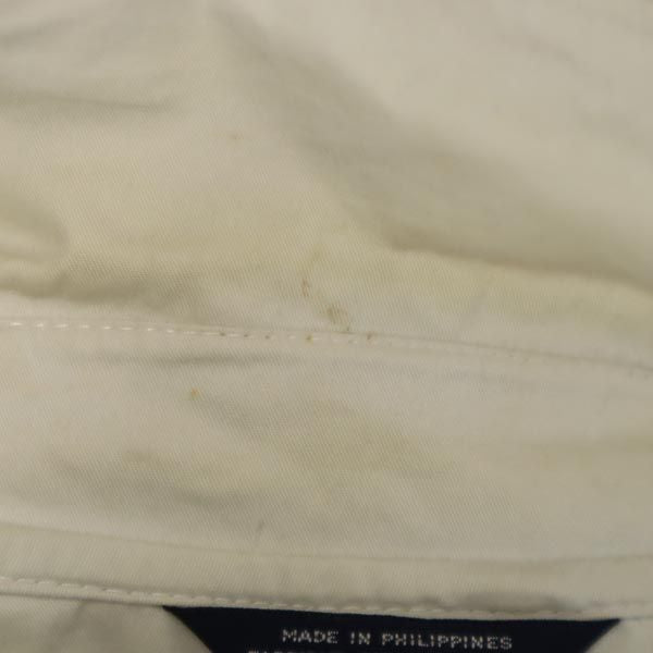 TOMMY HILFIGER トミーヒルフィガー ステンカラーコート S アイボリー系 メンズ