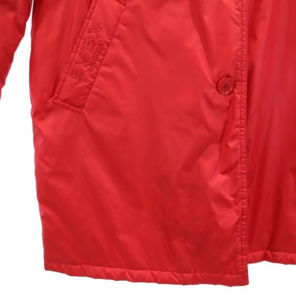 EVEX by KRIZIA エヴェックスバイクリツィア 中綿 ステンカラーコート 40 赤 レディース