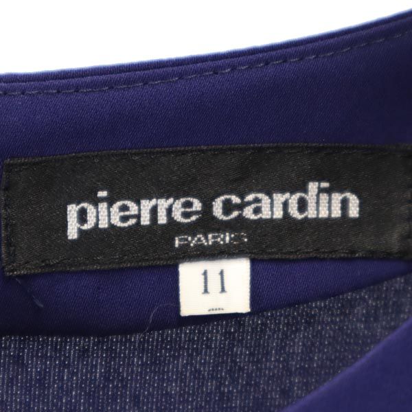 Pierre Cardin ピエールカルダン 半袖 ワンピース 11 ネイビー レディース