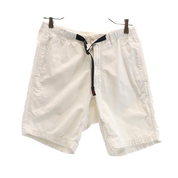 グラミチ アウトドアショートパンツ S ホワイト Gramicci メンズ