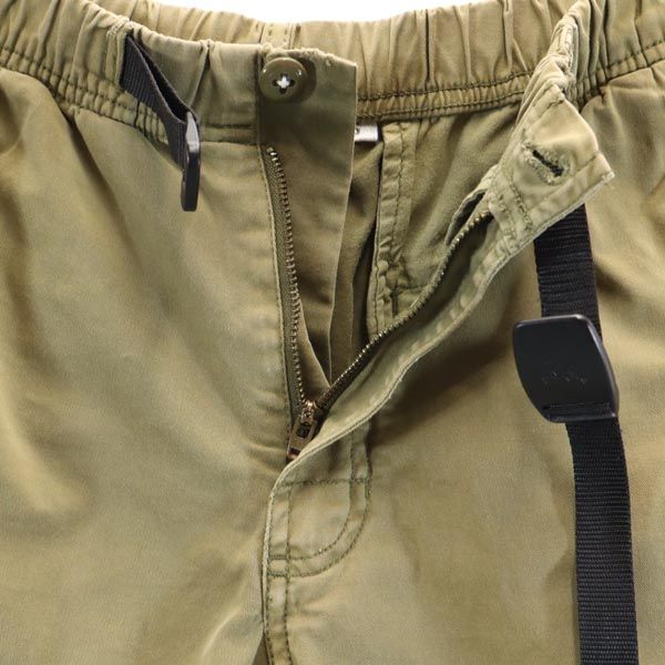 Gramicci グラミチ アウトドアショートパンツ S カーキグリーン クライミング メンズ