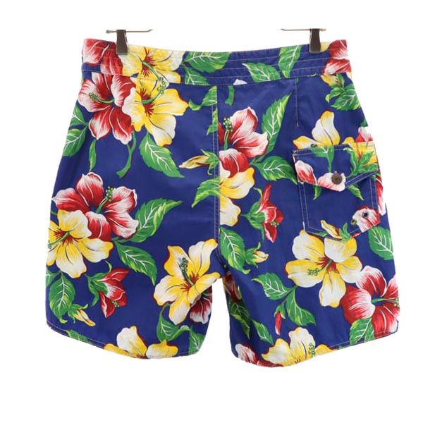 Polo by Ralph Lauren ポロバイラルフローレン パンツ w32 青系 海水パンツ アウトドア インナーパンツ付 メンズ