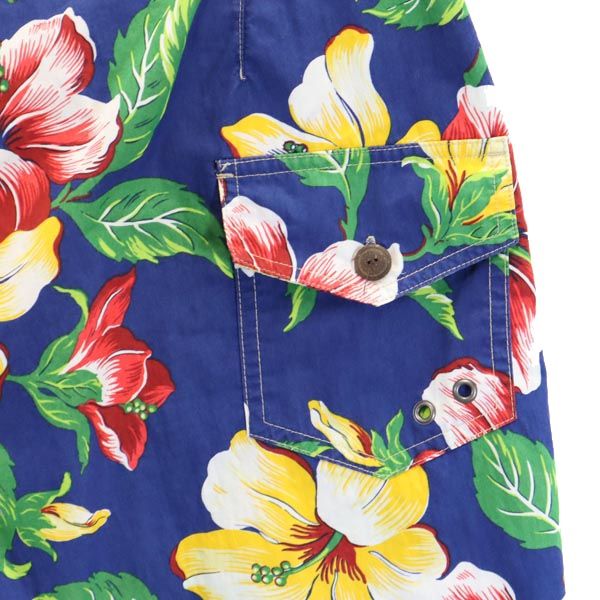 Polo by Ralph Lauren ポロバイラルフローレン パンツ w32 青系 海水パンツ アウトドア インナーパンツ付 メンズ