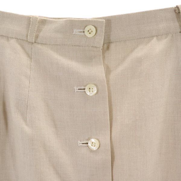Burberrys バーバリーズ 90s オールド ミディ丈 フロントボタン スカート ベージュ系 レディース