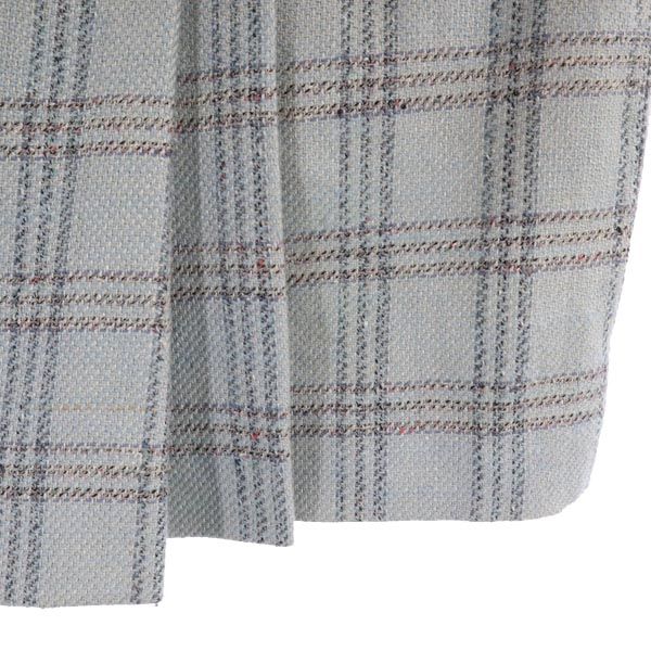 Chloe クロエ チェック ミニ丈 スカート 9 水色 レディース