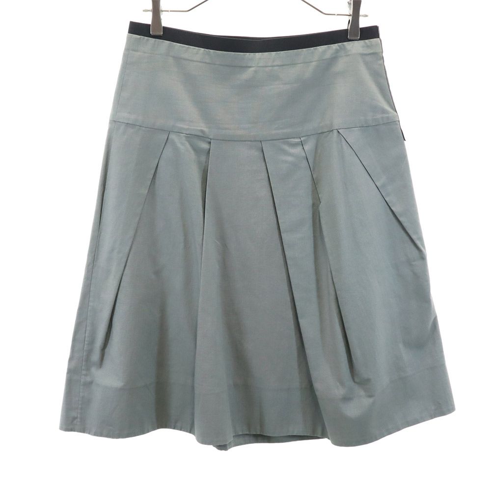 MARNI マルニ イタリア製 ミディ丈 フレアスカート 40 グレー レディース