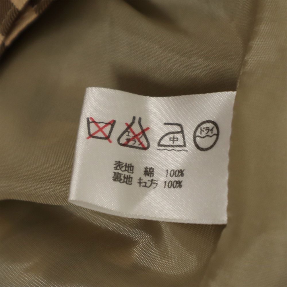 ダックス チェック柄 ミディ丈 タイトスカート 66-92 ブラウン系 DAKS レディース