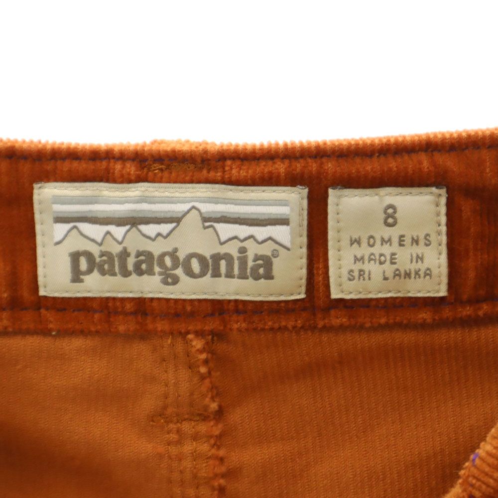 patagonia パタゴニア アウトドア コーデュロイ ミニスカート 8 ブラウン系 レディース