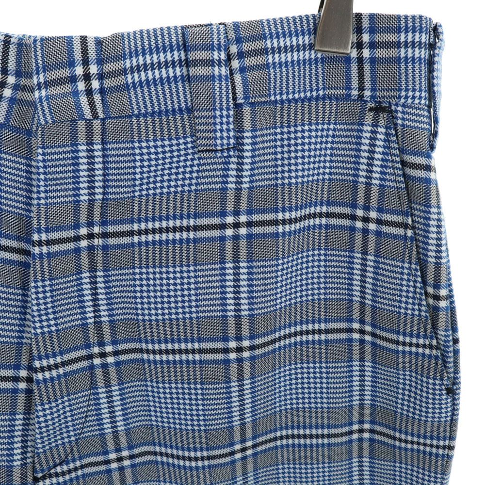 VINTAGE ヴィンテージ 80s ロケットタロン チェック柄 ショートパンツ ブルー系 メンズ
