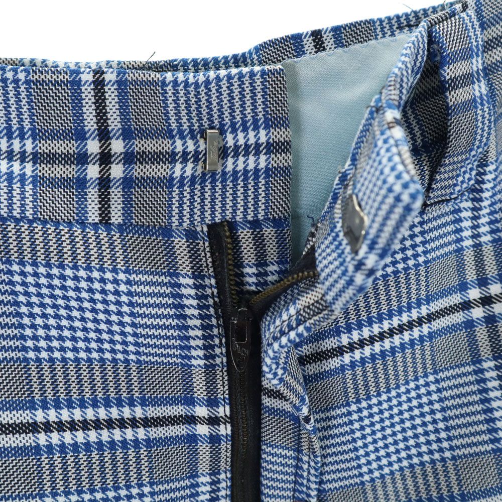 VINTAGE ヴィンテージ 80s ロケットタロン チェック柄 ショートパンツ ブルー系 メンズ