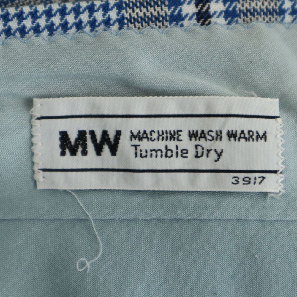 VINTAGE ヴィンテージ 80s ロケットタロン チェック柄 ショートパンツ ブルー系 メンズ