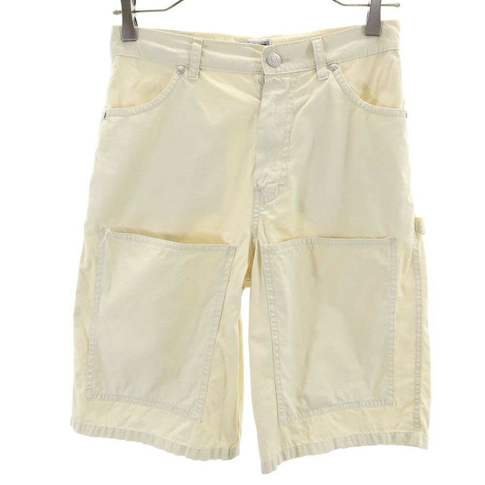 YOUNG VERSACE ヤング ヴェルサーチ イタリア製 ペインターショートパンツ 12 アイボリー キッズ