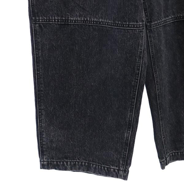 ESSAY エッセイ デニム オーバーオール OS 黒 メンズ