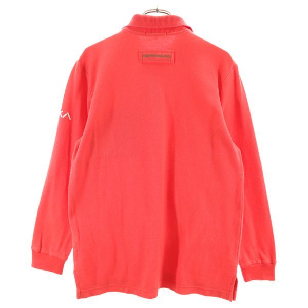 Castelbajac sport カステルバジャックスポーツ ゴルフ 長袖 ポロシャツ 1 赤 メンズ