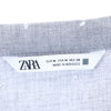 ザラ 長袖 ワンピース M グレー系 ZARA レディース