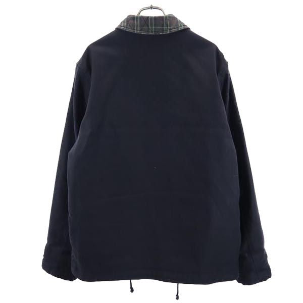 コムデギャルソンオム 2008年 日本製 中綿ジャケット M 黒 COMME des GARCONS HOMME 裏キルティング メンズ