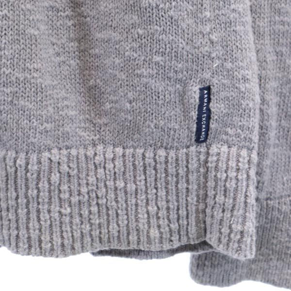 ARMANI EXCHANGE アルマーニエクスチェンジ 長袖 セーター M グレー系 ニット メンズ