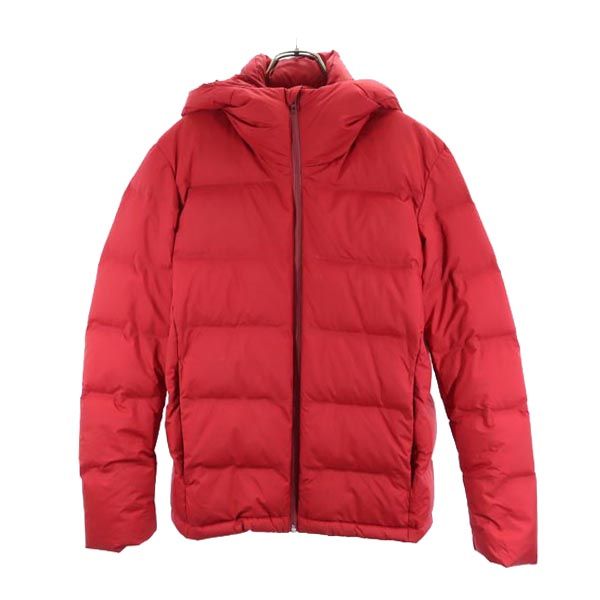 UNIQLO ユニクロ シームレス ダウンパーカー S レッド ジャケット メンズ