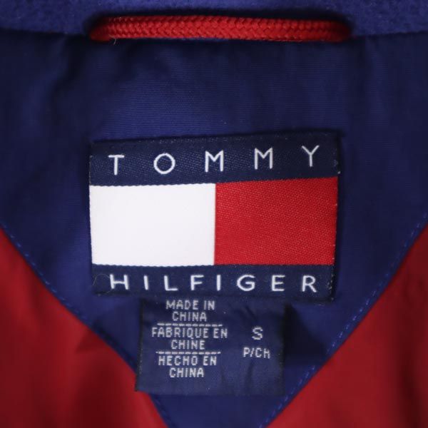 TOMMY HILFIGER トミーヒルフィガー 90s フラッグタグ ダウンジャケット S ネイビー メンズ
