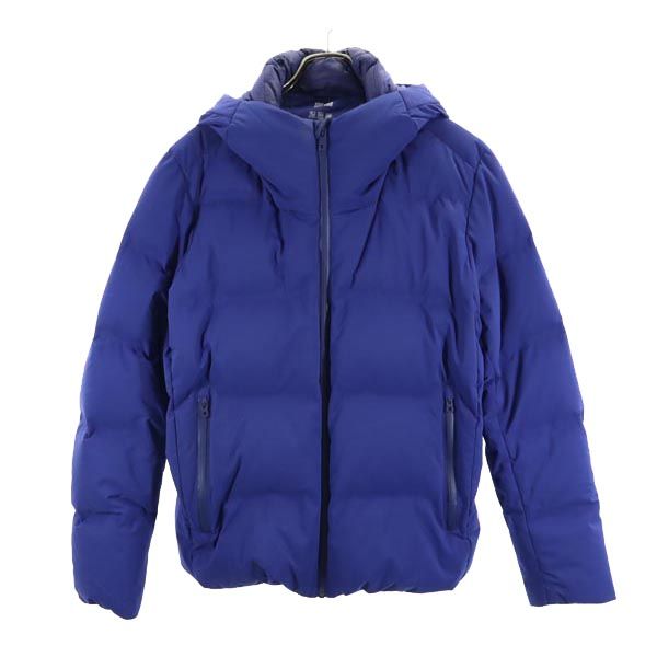 UNIQLO ユニクロ ダウンジャケット M ブルー系 メンズ