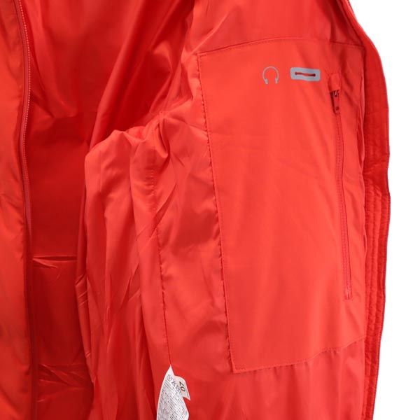 UNIQLO ユニクロ シームレス ダウンジャケット L レッド系 レディース