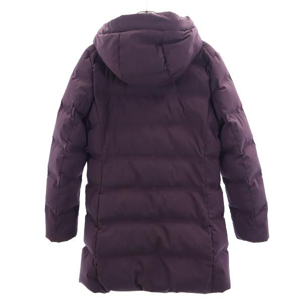 UNIQLO ユニクロ シームレス ダウンコート S パープル系 レディース