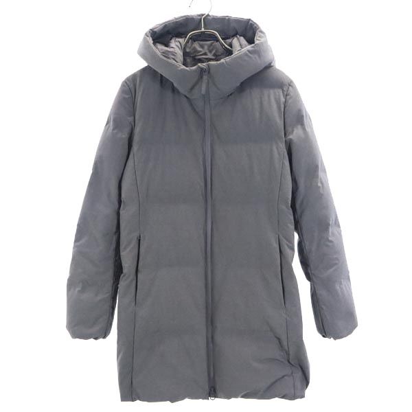 ユニクロ シームレス ダウンコート S グレー系 UNIQLO レディース